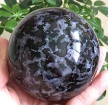 +++---916+++grams of serpentine tourmaline ball magical healing 80mm 2024 - buy cheap