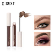 Qibest-5 Cloors para cejas, crema Natural de larga duración, resistente al agua, sin decoloración, sin florecimiento, 3D, maquillaje de ojos, regalo 2024 - compra barato