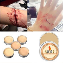 30g Fake Scar Wax Halloween Nose Modeling putty Wound Fake Scar Make-Up Putty Skin Wax Cosmetic 2024 - buy cheap