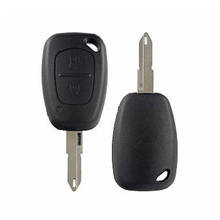 DAKATU-carcasa de llave de coche remota, 2 botones, en blanco, para Renault Traffic Master, Kangoo, Vivaro, Movano, NE73 2024 - compra barato