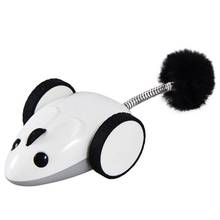 Brinquedo interativo 360 graus para gato, rato elétrico, engraçado, irregular, rotação, controle por aplicativo, usb, brinquedo para animais de estimação c42 2024 - compre barato