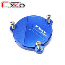 Tampa dianteira de eixo de transmissão da motocicleta, acessório novo para yamaha visual 530, tmax 530, sx, dx 2004-2020 2024 - compre barato