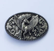 Flying Horse Belt Buckle Brand Western Belt Buckle With Good Plating Suitable For 4cm Width Belt 2024 - buy cheap