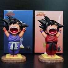 Dragon ball z jovem filho goku bocejar ver. Estátua figura modelo brinquedos 2024 - compre barato