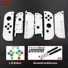 JCD New DIY White Housing Shell Case Set for Switch NS NX Joy-Con Console Replacement Controller Shell Cover for Nintend Switch 2024 - buy cheap