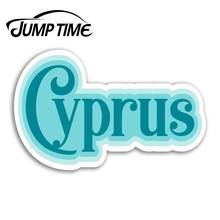 Jump Time for Cyprus Vinyl Stickers Holiday Travel Sticker Laptop Luggage Car Decal Window Wiper Trunk Car Styling 2024 - buy cheap