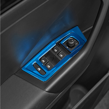 SBTMY Stainless steel Car Interior Door Armrest Panel Window Lift Button Cover For Volkswagen t roc T-Roc 2018 2019 Accessories 2024 - buy cheap