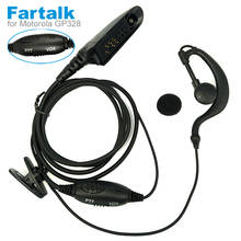 VOX PTT Earpiece Headset for Motorola HT750 HT1250 GP328 GP329 GP340 GP380 MTX850 PRO5150 Walkie Talkie Portable Radio Earhook 2024 - buy cheap