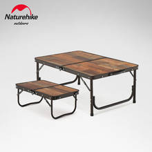 Naturehike-mesa plegable para exteriores, portátil, de aleación de aluminio, pequeña, para Picnic y barbacoa 2024 - compra barato
