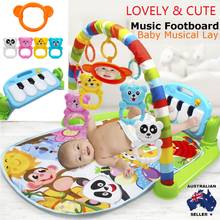 3 in 1 Educational Toy Baby Play Mat Kids Rug Educational Puzzle Carpet of Piano Keyboard Cute Animal Soft Floor Action Playmat 2024 - buy cheap
