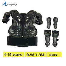 Universal 4-16 years Children Kids Youth Body Protect Vest Armor Waistcoat Riding Cycling Skating Skiing Elbow Knee armor 2024 - buy cheap