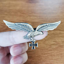 ww2 Eagle cross brooch German Military Enamel Pin Veterans Association Accessory 2024 - buy cheap