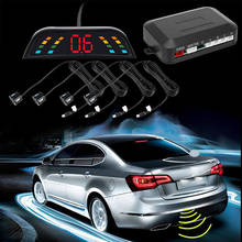 Sensor de aparcamiento LED para coche, sistema de control inteligente PDC, Radar de Parktronic automático, Detector de retroiluminación de marcha atrás, accesorios 2024 - compra barato