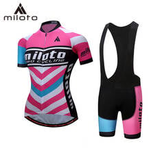 Miloto Pro Women Cycling Set MTB Bike Clothing Women Racing Bicycle Clothes Breathable Ropa Ciclismo female Cycling Wear 2024 - buy cheap