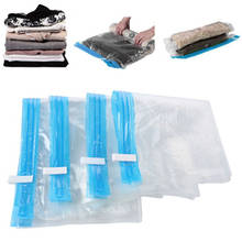 Travel Waterproof Vacuum Storage Bag Save Space Saver Closet Seal Compressed Organizer Bag for Clothes Wardrobe Rangement 2024 - buy cheap