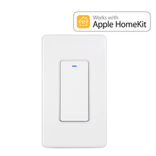 US Homekit-interruptor inteligente WiFi, dispositivo con botón, Siri, Control de voz, temporizador 2024 - compra barato