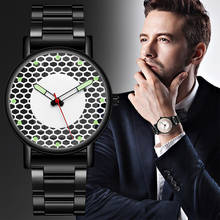 2020 New men bussness watch Luxury top brand Quartz Watch Stainless Steel Dial Casual Bracele Watch relogio masculino #5 2024 - buy cheap