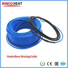 20W/m High Quality FEP Fluoropolymer Insulated Alloy Heating Wire Warm Tile Laminate Floor Underfloor Heating Cable 2024 - buy cheap