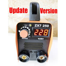Мини ZX7-250 250A 6.5KVA инвертор дуговой Электрический сварочный аппарат MMA сварочный аппарат для сварочных работ и электрической работы 2024 - купить недорого
