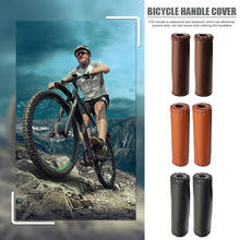 Cubiertas antideslizantes para manillar de bicicleta de montaña, accesorios de cuero PU, 1 par 2024 - compra barato