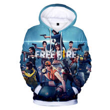 3 To 14 Years Kids Hoodies free fire game 3D Boy/Girl's Hoodie Sweatshirt Cartoon Jacket Tops Teen Oversized hoody men's hoodie 2024 - buy cheap