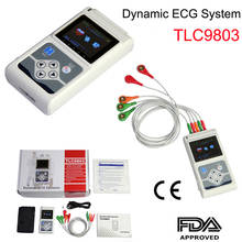 TLC9803 24 Hours Dynamic ECG Holter Monitor Handheld Pacemaker Analyzer EKG System 3 Leads ECG Machine with PC Software 2024 - buy cheap