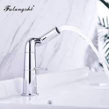 Grifo de lavabo para baño, mezclador de agua fría y caliente, diseño único, caño giratorio Flexible, montado en cubierta, WB1125 2024 - compra barato