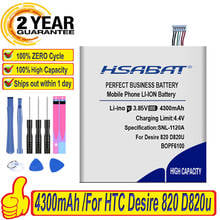 HSABAT 100% новый Топ бренд 4300mAh аккумулятор для HTC Desire 820 D820u 820Q D820t D826 826T 826W BOPF6100 2024 - купить недорого