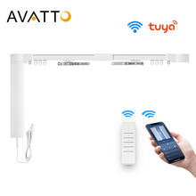 AVATTO Tuya WiFi Curtain Motor with Customized Electric Curtains Track, Smart Life App & RF Remote work with Alexa,Google home, 2024 - buy cheap