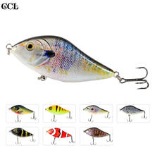 Ccltba isca de pesca, isca de pesca mergulhada de 10cm 45g, isca de lúcio, isca de pesca dura 2024 - compre barato