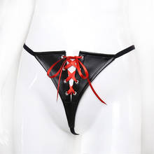 Exotic Briefs G String Mini Women Sexy Panties for Women Underwear Pu Leather Thong Ladies Tanga Erotic Lingerie Sex Game Toys 2024 - buy cheap