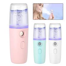 Portable Handheld Nanomist Facial Humidifier Water Steamer USB Charging Sprayer Hydrating Device Beauty Tool 2024 - buy cheap