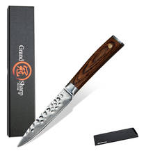 GRANDSHARP-cuchillo de cocina de Damasco de 3,5 pulgadas, utensilio de pelado de acero japonés vg10, utensilios de cocina para verduras y frutas, regalo 2024 - compra barato