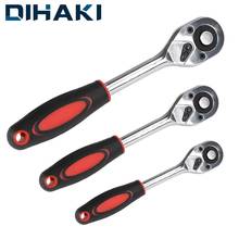 Torque Ratchet Wrench 1/4" 3/8" 1/2" Cr-V Steel 24 Teeth Auto Quick Replace Professional Hand Tools Wrench for Sockets Spanner 2024 - buy cheap