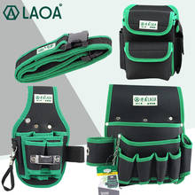 LAOA High quality Waterproof Tool Bag Multifunction Electrician's Repair Kit Thick Fabric Tool Belt Bag 2024 - buy cheap