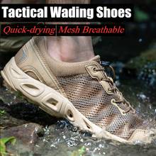 Outdoor Hiking Climbing Upstream Shoes Men Summer Ultralight Breathable Mesh Training Sports Shoe Military Tactical Wading Shoes 2024 - buy cheap