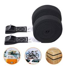 4.8m/16ft 3.6m/12f Car Tension Rope Tie Down Strap Strong Ratchet Belt Luggage Bag Cargo Lashing With Buckle Tow Rope Tensioner 2024 - buy cheap