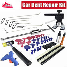 Kits de hastes paintless dent repair remoção extrator ferramentas push rods mola aço conjunto cauda do carro dent mão ferramentas conjunto 2024 - compre barato