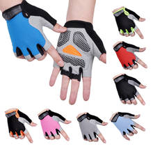 New Cycling Anti-slip And Shock Absorption Men Women Half Finger Gloves Breathable Anti-sweat Sports Bike Bicycle Glove 2024 - buy cheap