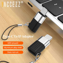 ¡! ACCEZZ-adaptador de teléfono OTG tipo C a Micro USB, Cable de datos, conector USB C macho a Micro USB para iPhone y Samsung 2024 - compra barato
