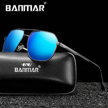 BANMAR Brand Men Women Sunglasses Polarized UV400 Mirror Male Sun Glasses Women For Men Oculos de sol 2024 - buy cheap