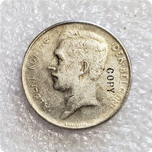 1918 Belgium 1 Francs Legend in Dutch Copy Coin 2024 - buy cheap