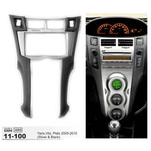 2 Din Car Radio Stereo Frame Trim Kit Of Dashboard For Toyota Yaris Vitz Platz 2005-2011 Dvd Player Installation Bezel 2024 - buy cheap