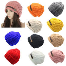 Winter Warm Knitted Hats Solid Casual Beanie Caps for Women Men Caps Hip Hop Hat Beanie Slouchy Skullies Beanies Unisex 2024 - buy cheap