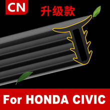 Tira de vedação para console central, faixa de instrumentos para decoração de interiores automotivos honda civic 10th 2024 - compre barato