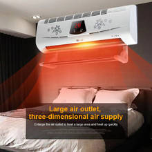 Free installation Energy-saving Wall-mounted Air conditioner portable Heating Fan Home timing Remote control wifi thermostat 2024 - buy cheap