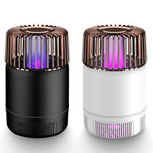 Luz LED eléctrica para matar mosquitos, trampa repelente de mosquitos, recargable por USB, para acampar 2024 - compra barato