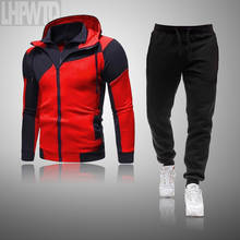 2020 Hoodie+Pants Sport Suits Two Pieces Set Tracksuit Men's hoodie Sets Sportswear Thick Casual Sweatshirt And Sweatpants 2024 - buy cheap