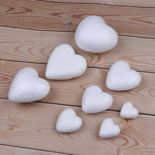 10Pcs New Polystyrene Styrofoam Foam Heart-shaped Craft For Christmas Decoration christmas tree pendant 2024 - buy cheap