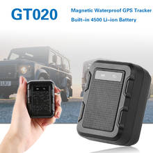 Localizador gps GT020 magnético, dispositivo con software de seguimiento, 4000mAh 2024 - compra barato